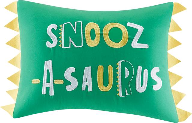 Kids Roar-A-Saurus Blue 6 Pc Twin Comforter Set - Thumbnail - Image 5