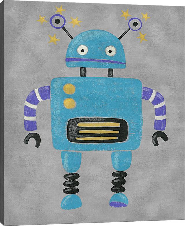 Kids Robo Leader I Blue Artwork - Thumbnail - Image 4