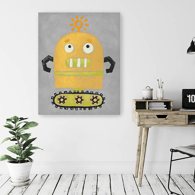 Kids Robo Leader II Orange Artwork - Thumbnail - Image 2