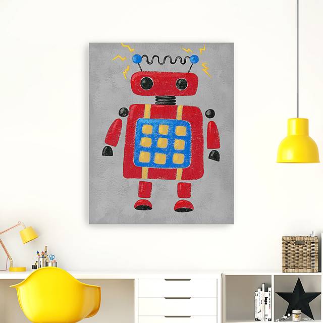 Kids Robo Leader IV Red Artwork - Thumbnail - Image 3