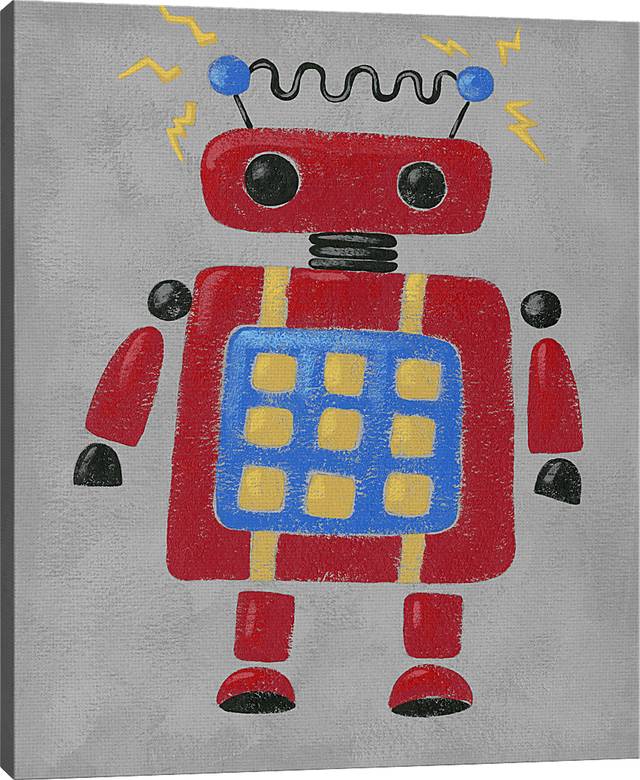 Kids Robo Leader IV Red Artwork - Thumbnail - Image 4