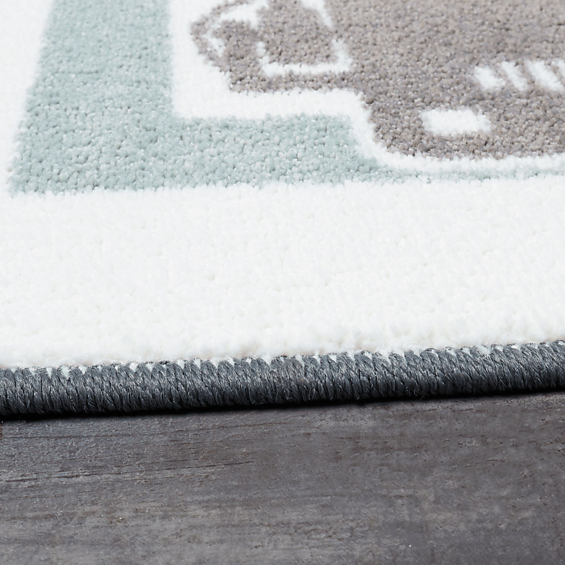 Kids Robo Squad White 5' x 8' Rug - Image 3