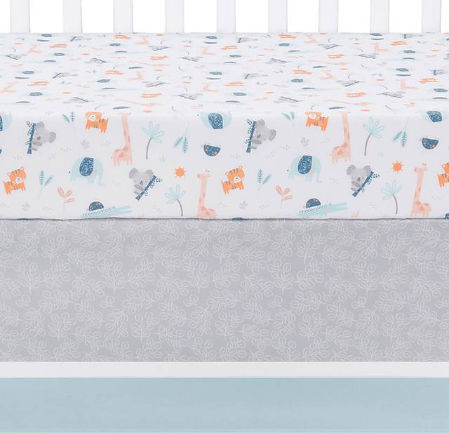 Kids Rocio Blue 4 Pc Baby Bedding Set - Thumbnail - Image 5