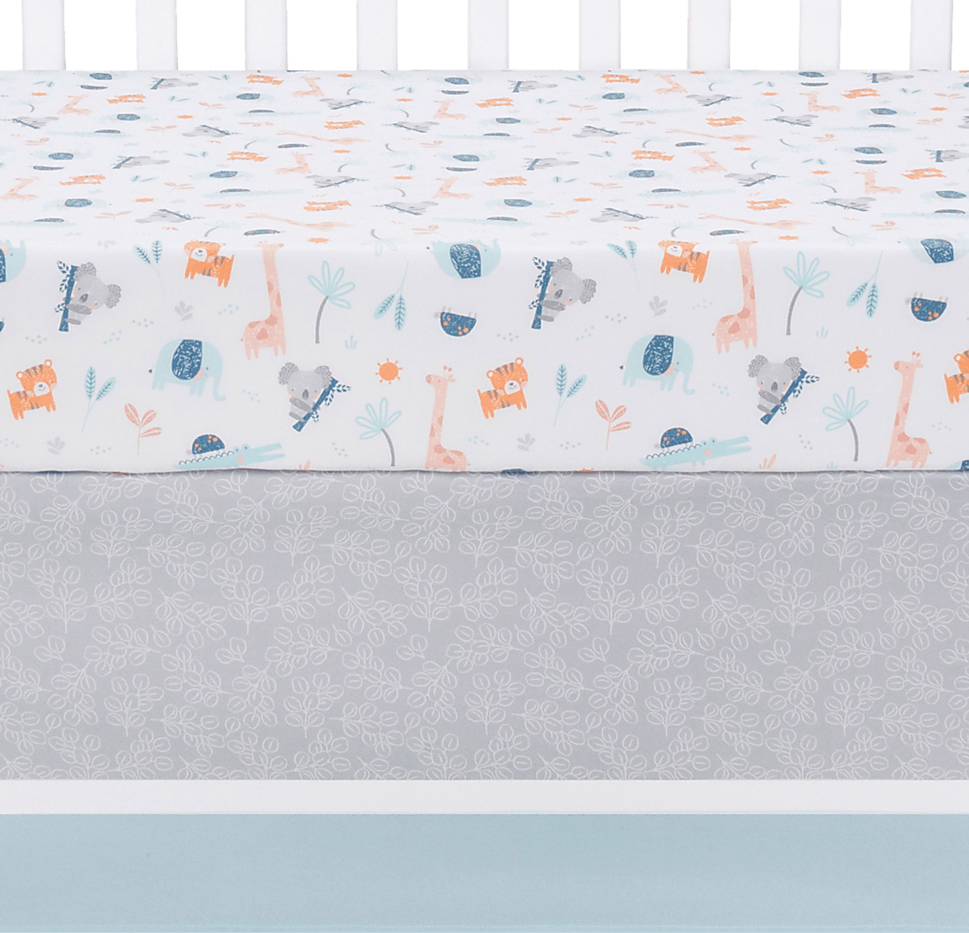 Kids Rocio Blue 4 Pc Baby Bedding Set - Image 5