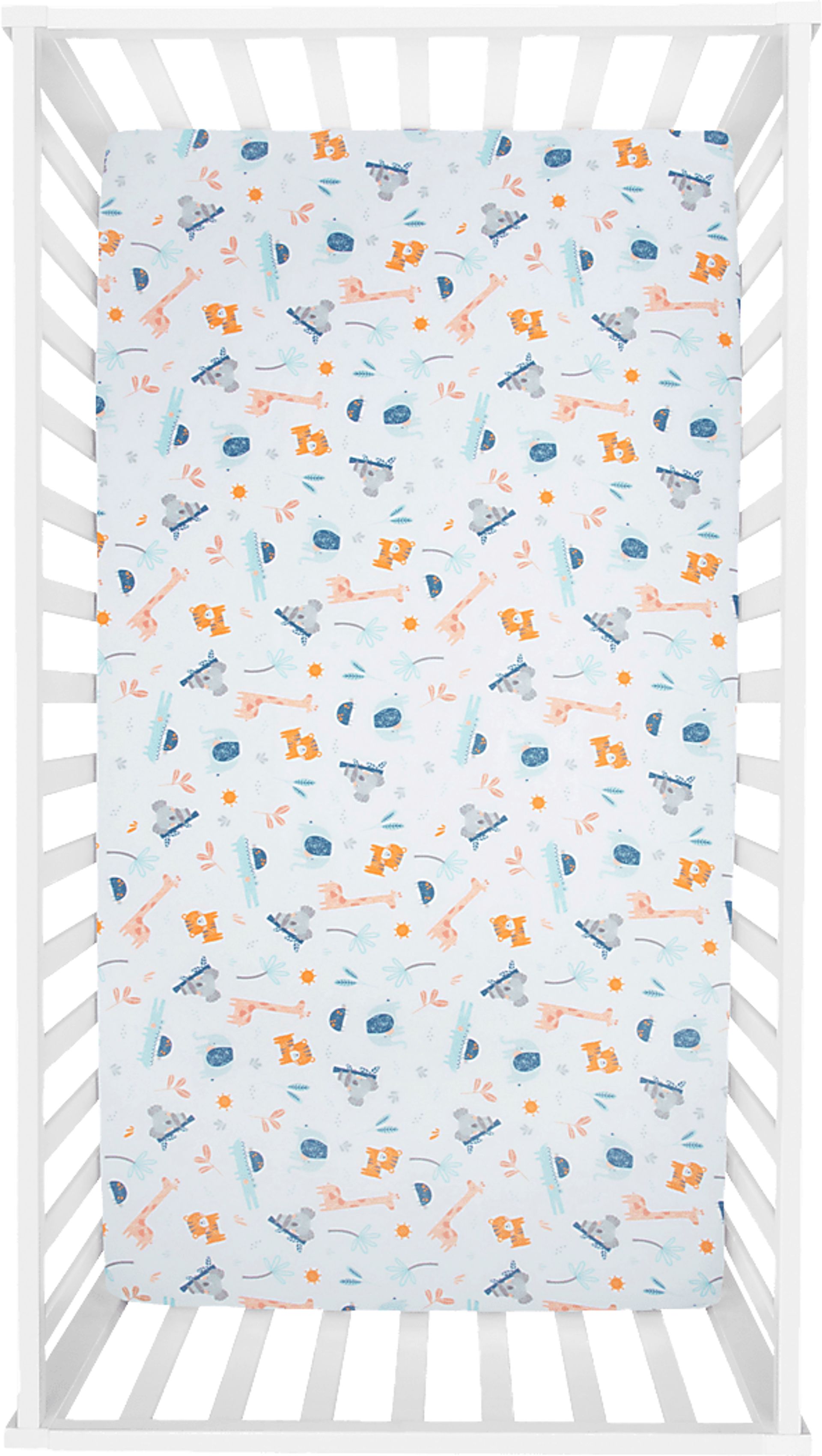 Kids Rocio Blue 4 Pc Baby Bedding Set - Image 6