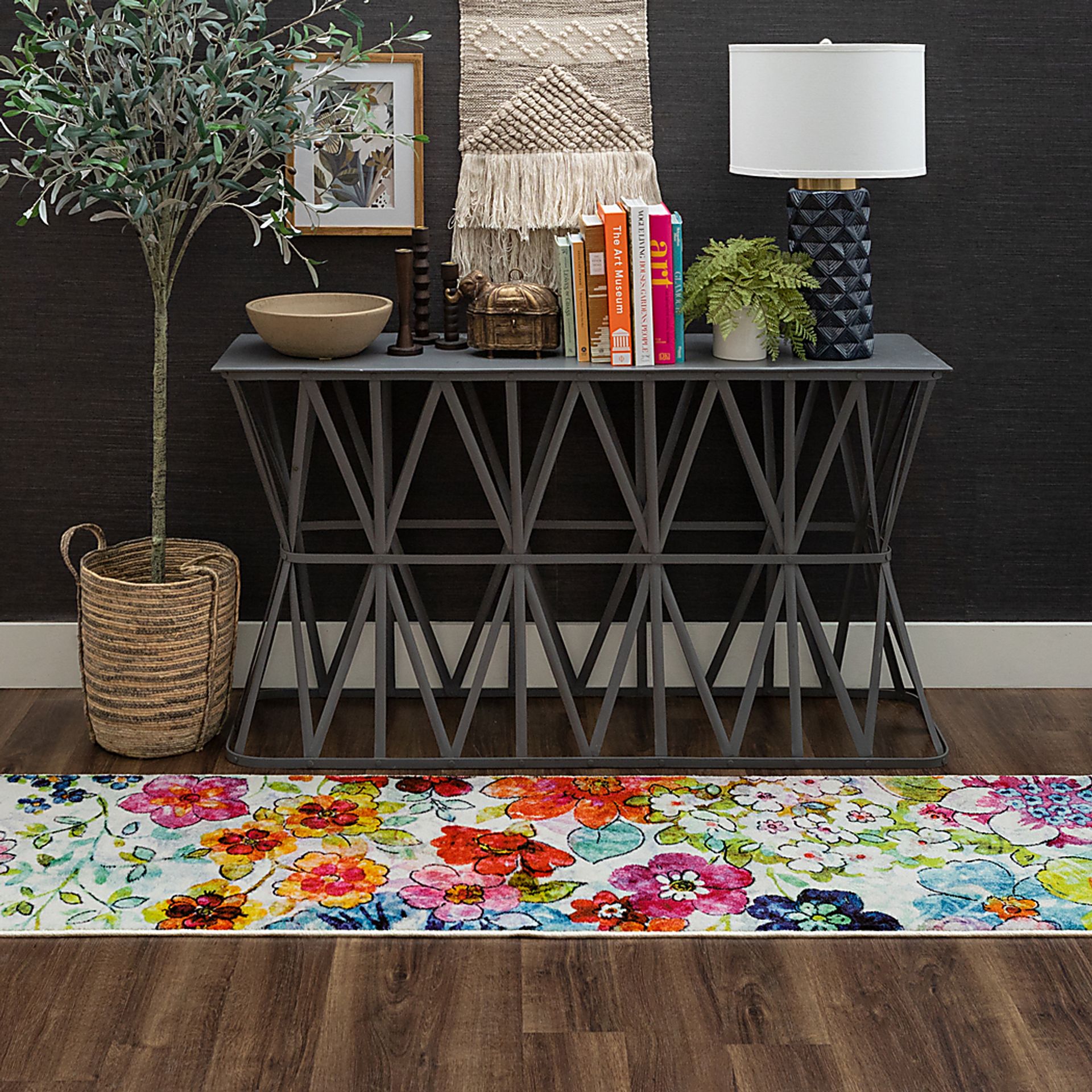 Kids Rosegate Multi 2' x 8' Runner Rug - Image 3