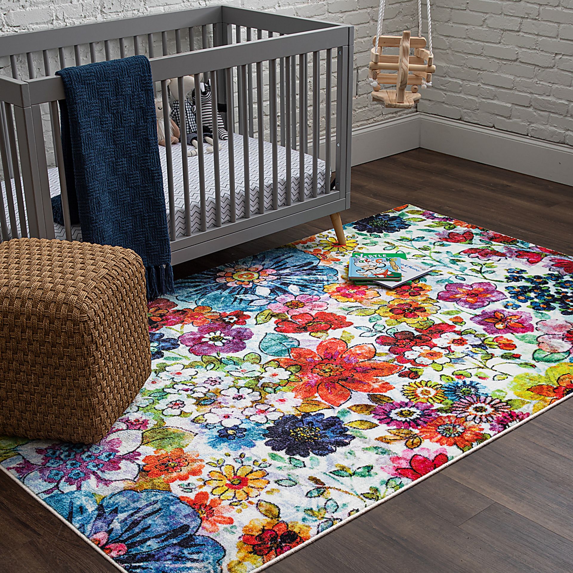 Kids Rosegate Multi 5' x 8' Rug - Image 2