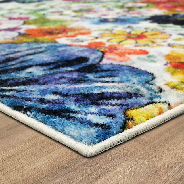 Kids Rosegate Multi 5' x 8' Rug - Thumbnail - Image 7