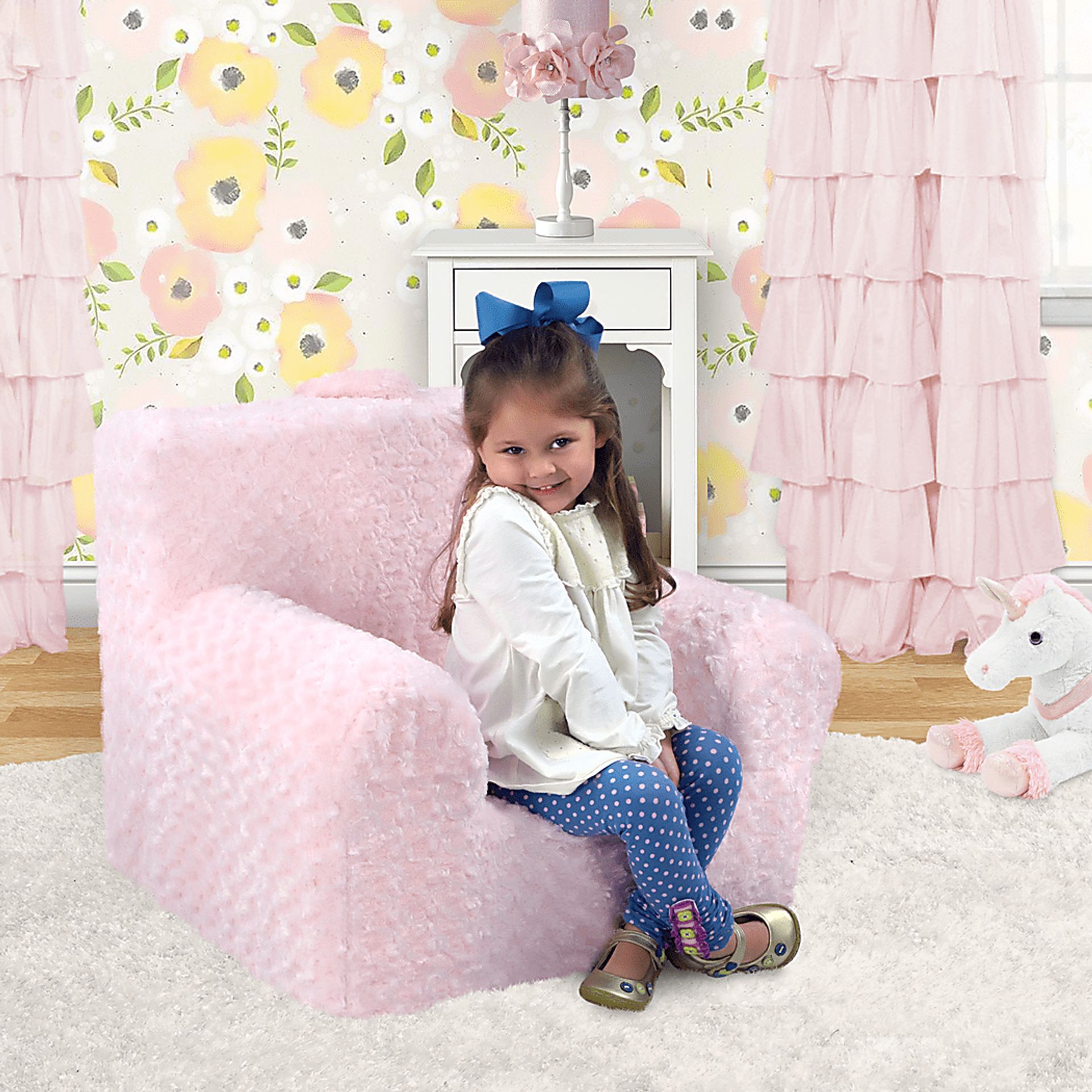 Kids Rosena Pink Chair - Image 4