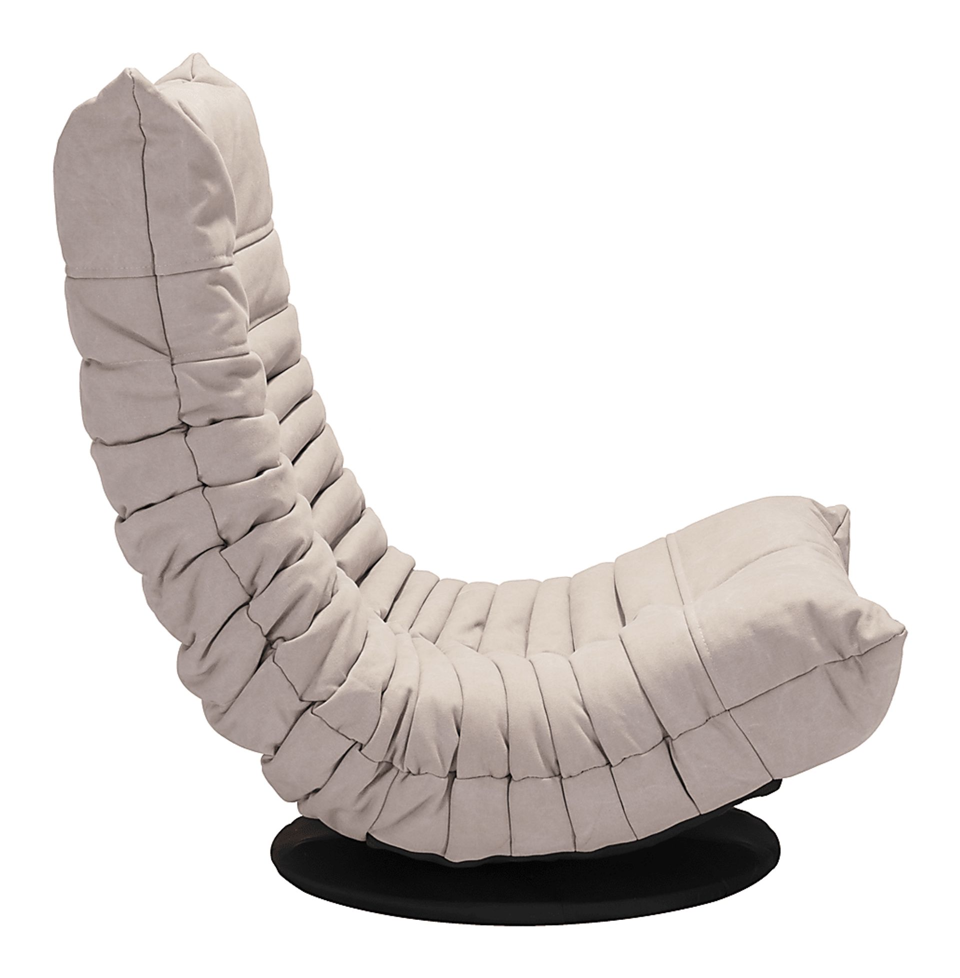 Kids Rowey Beige Swivel Chair - Image 9