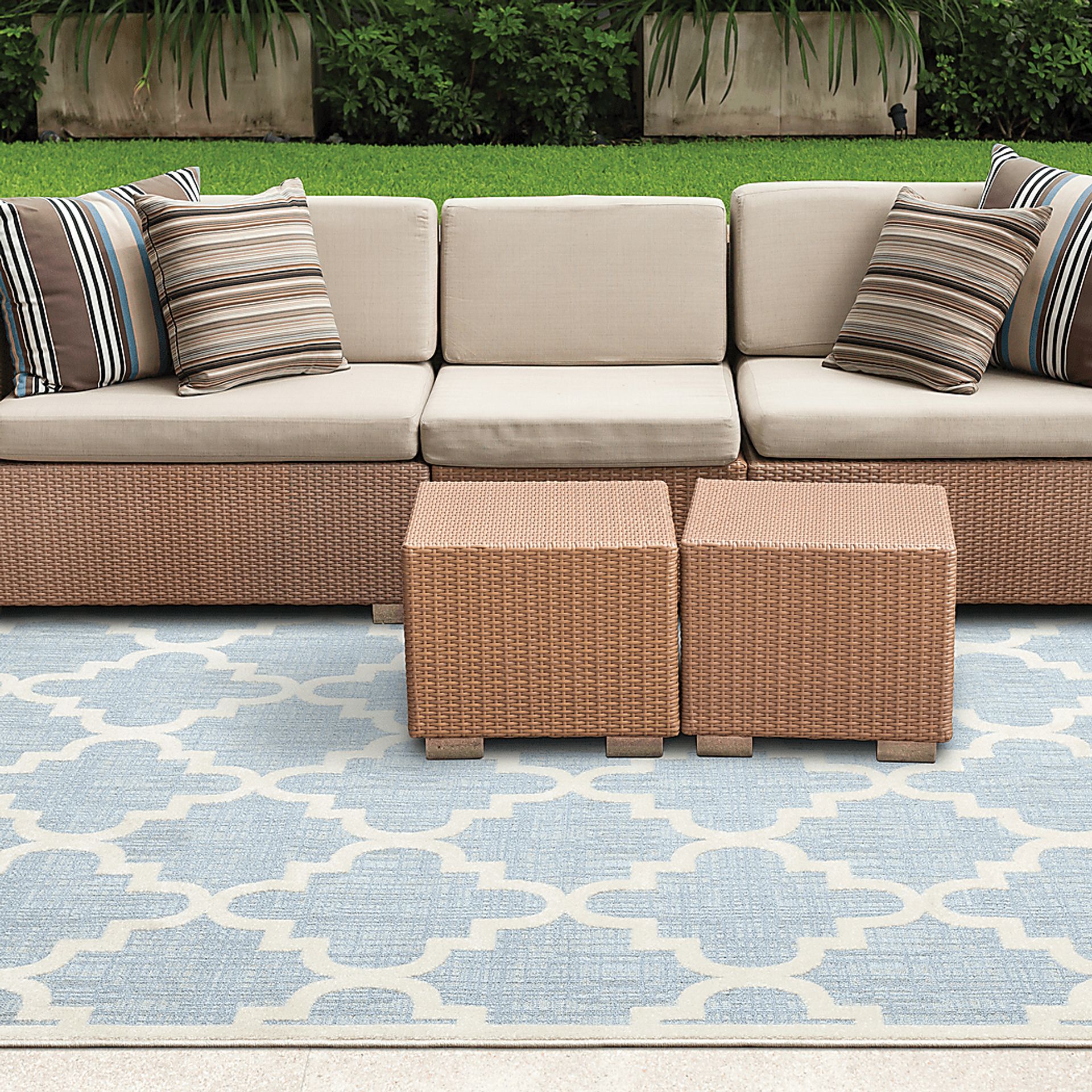 Kids Royal Frill Blue 7'10 x 10'10 Rug - Image 3