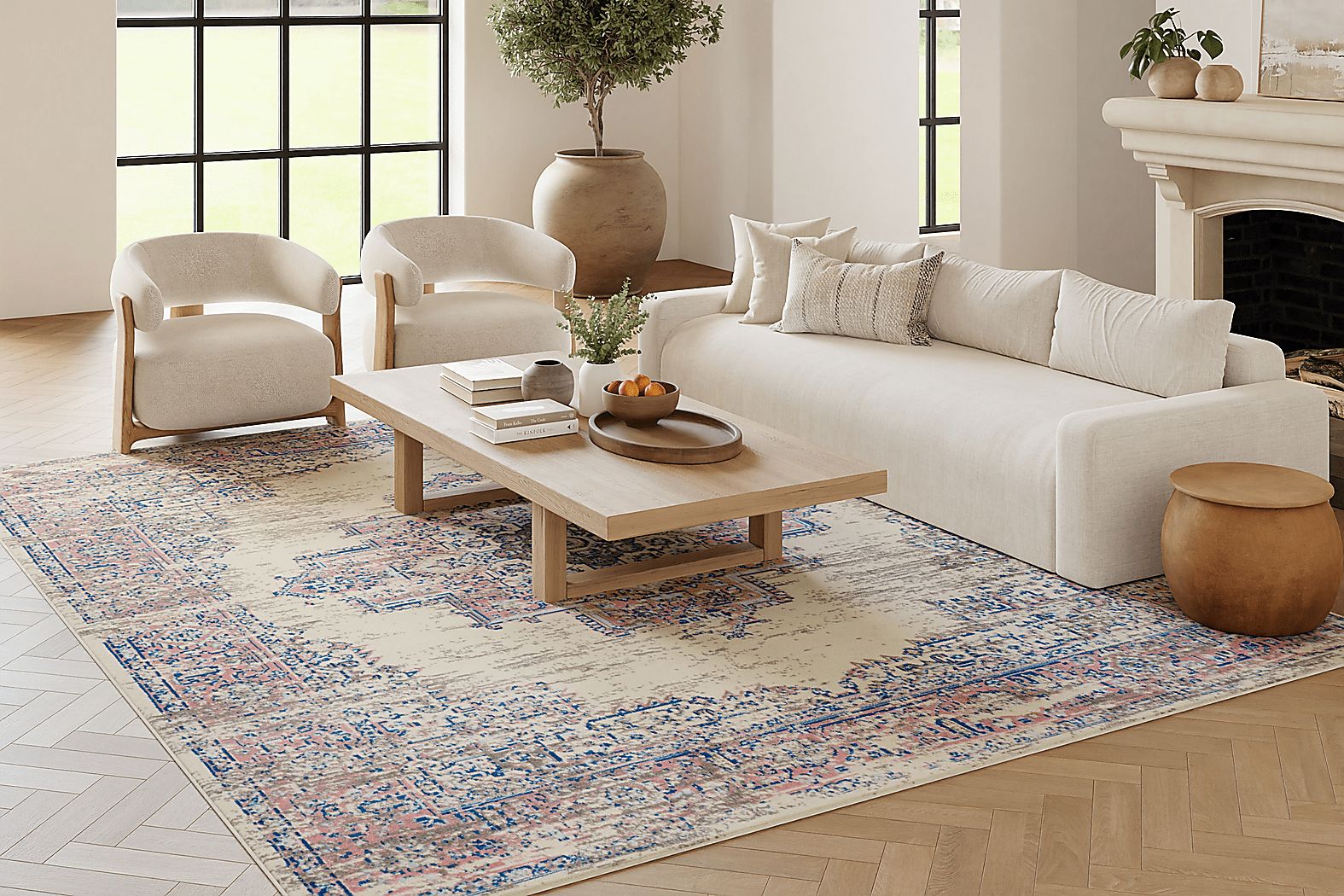 Kids Highmark Medallion Rug - Thumbnail 3