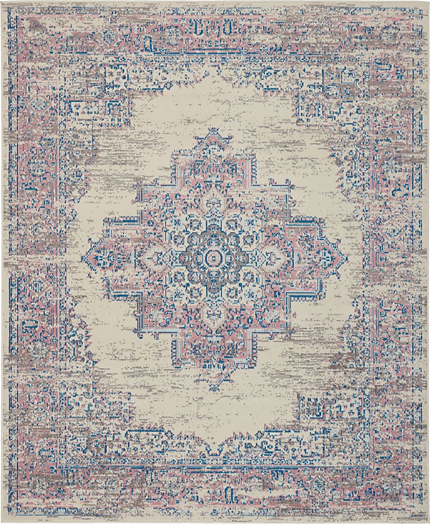 Kids Highmark Medallion Rug - Thumbnail 5