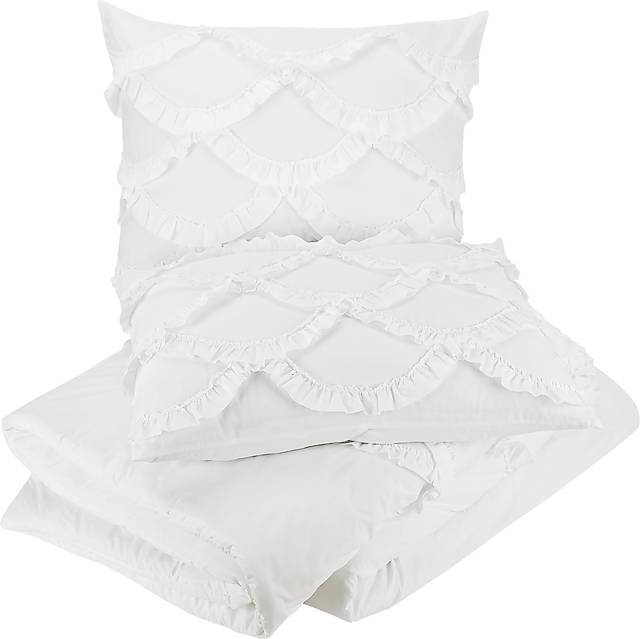 Kids Ruffled Dreams White 4 Pc Full/Queen Comforter Set - Thumbnail - Image 4