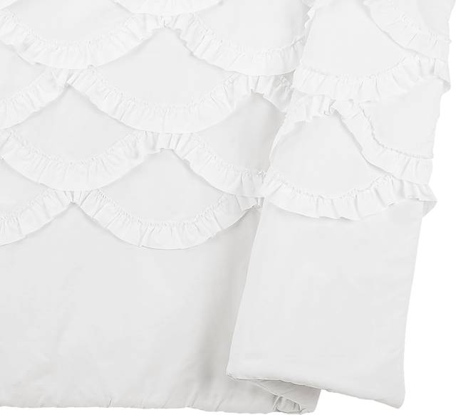 Kids Ruffled Dreams White 4 Pc Full/Queen Comforter Set - Thumbnail - Image 6