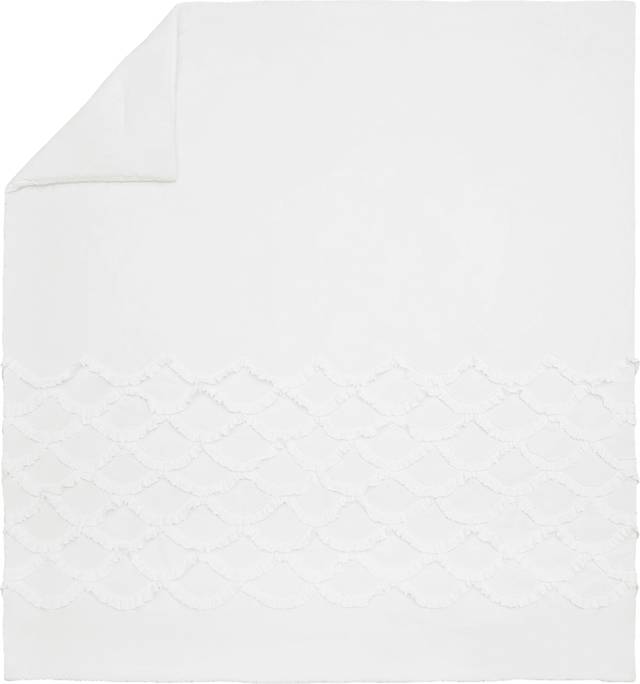 Kids Ruffled Dreams White 4 Pc Full/Queen Comforter Set - Thumbnail - Image 9
