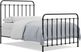 Kids Saddlerock Dark Gray 3 Pc Full Metal Bed