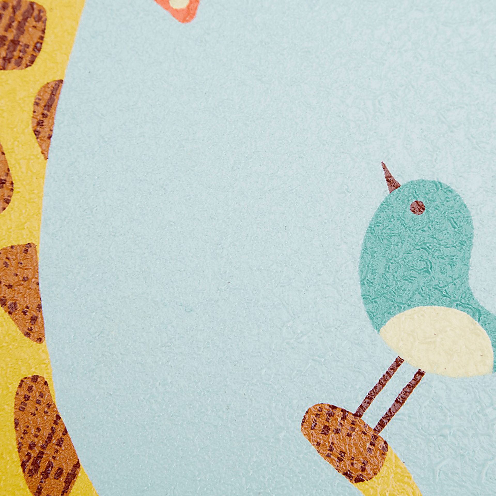 Kids Safari Party Blue Artwork - Image 4
