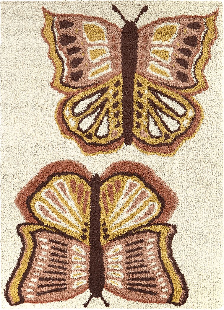 Kids Salano Pink 5'3 x 7' Rug