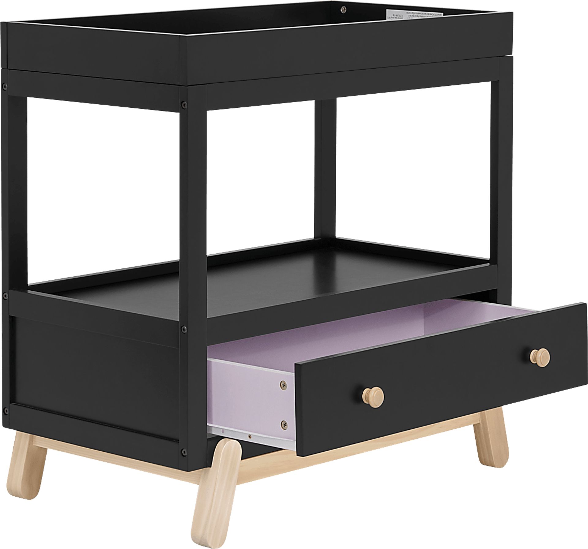 Kids Salvra Black Changing Table - Image 4