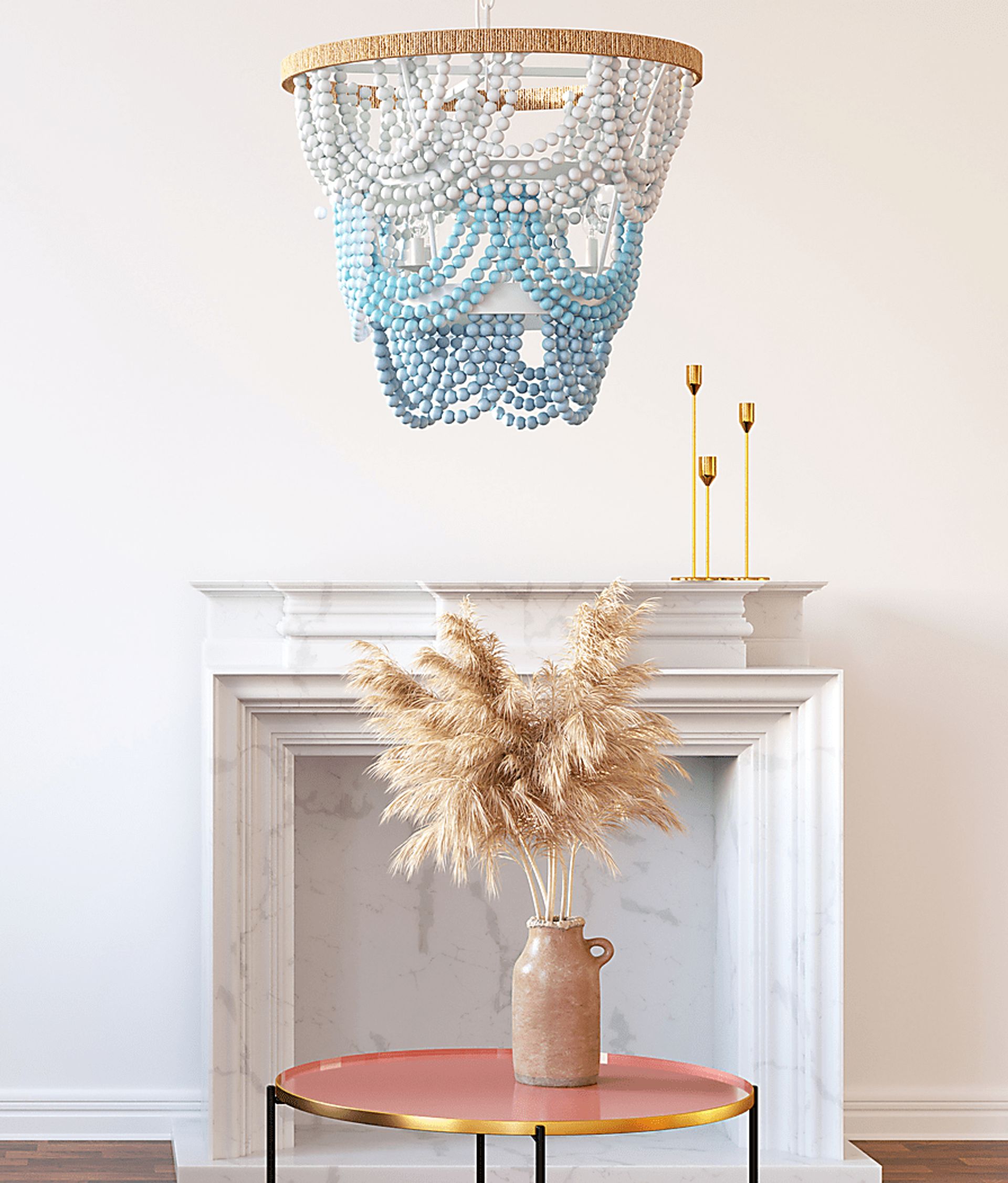 Kids Sameria Blue Chandelier - Image 6