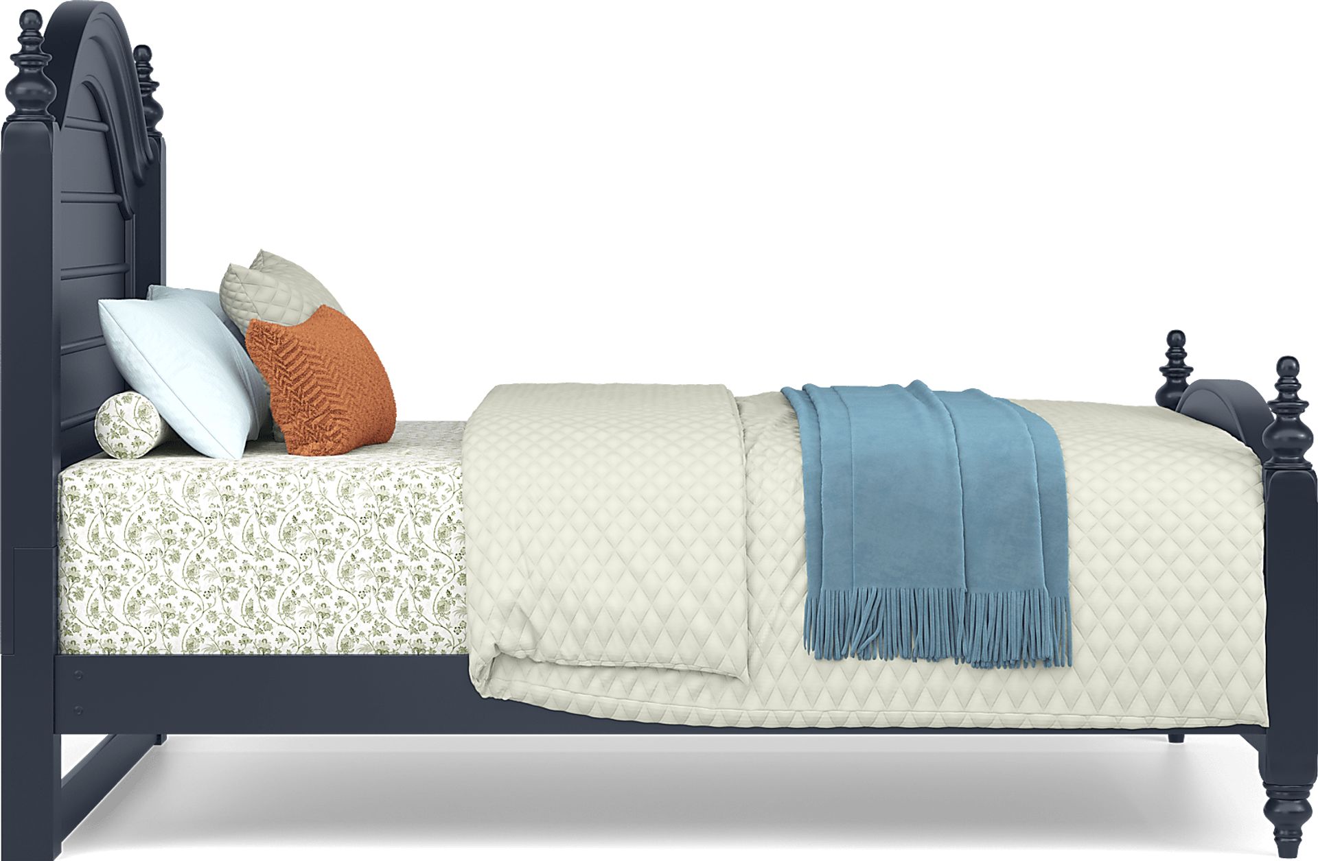 Kids San Simeon Blue Full Poster Bedroom - Image 7