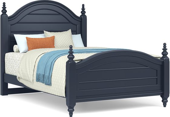 Kids San Simeon Blue 3 Pc Full Poster Bed