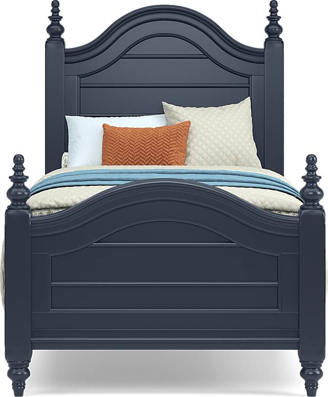 Kids San Simeon Blue 5 Pc Twin Poster Bedroom - Thumbnail - Image 3