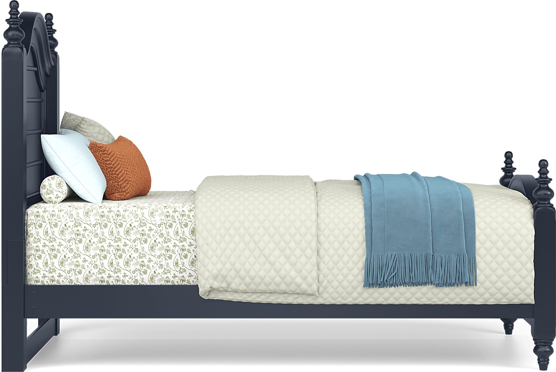 Kids San Simeon Blue 5 Pc Twin Poster Bedroom - Image 4