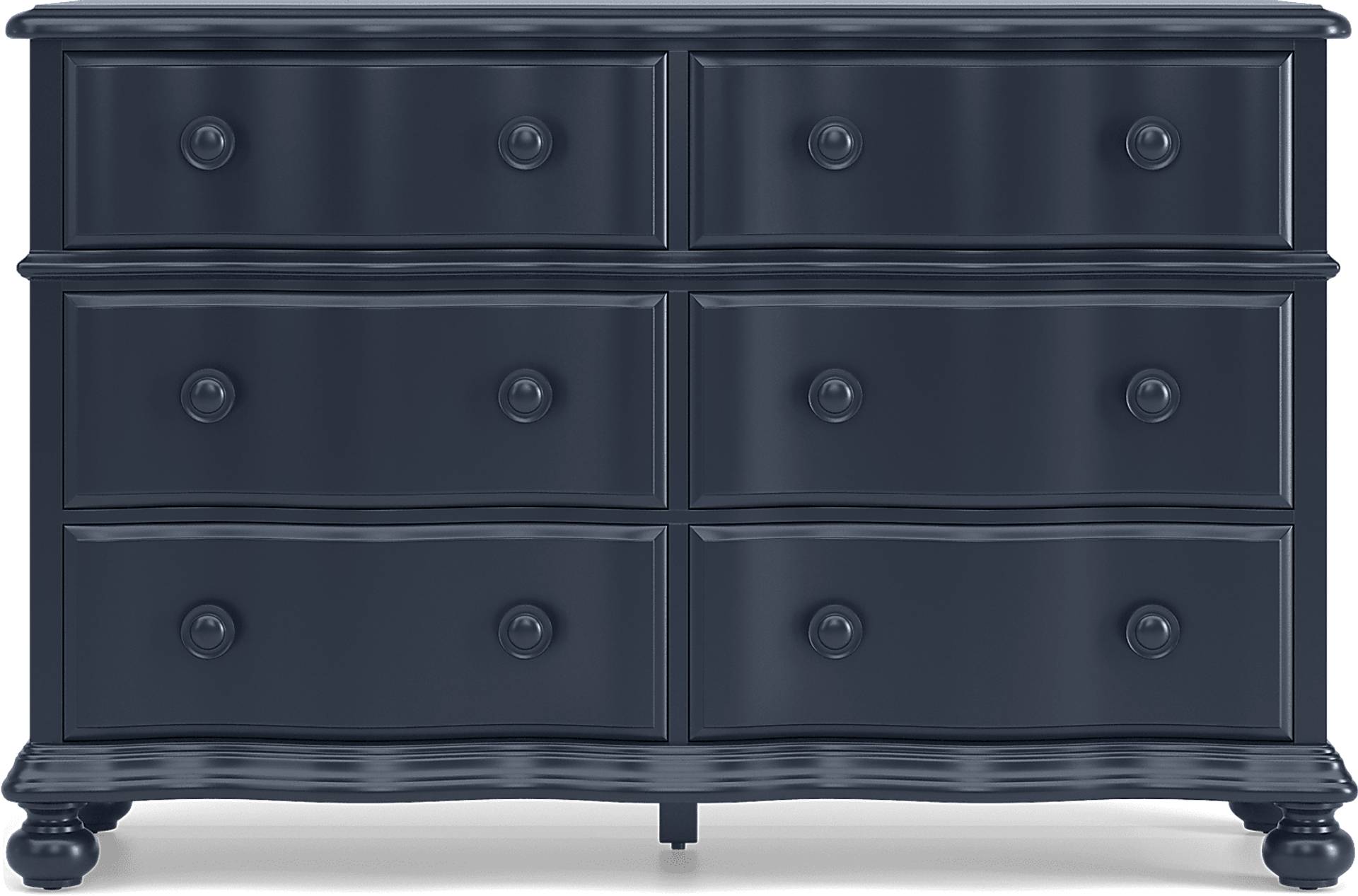 blue dresser
