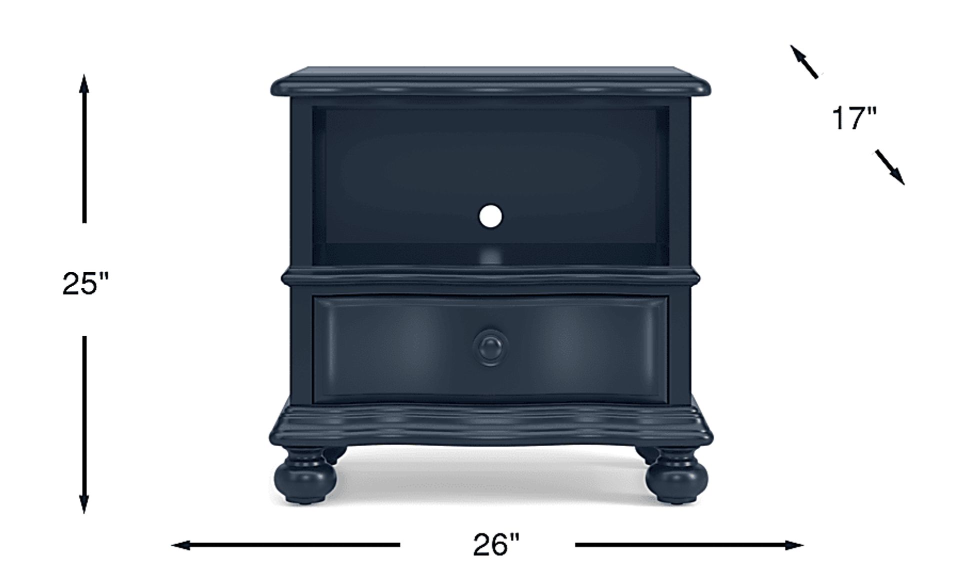 Dimension Image. Please refer to the Dimension Tab on this page for dimension details.