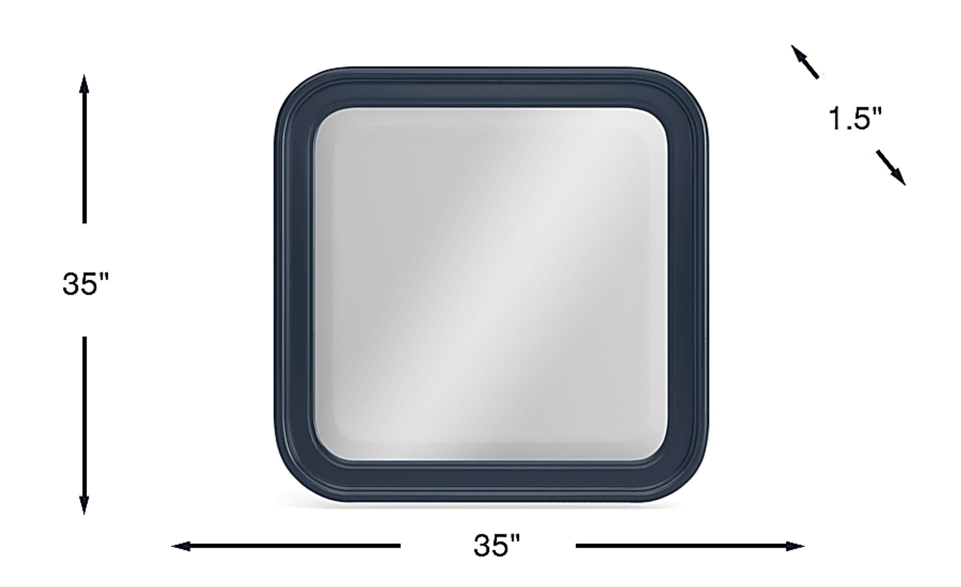 Dimension Image. Please refer to the Dimension Tab on this page for dimension details.