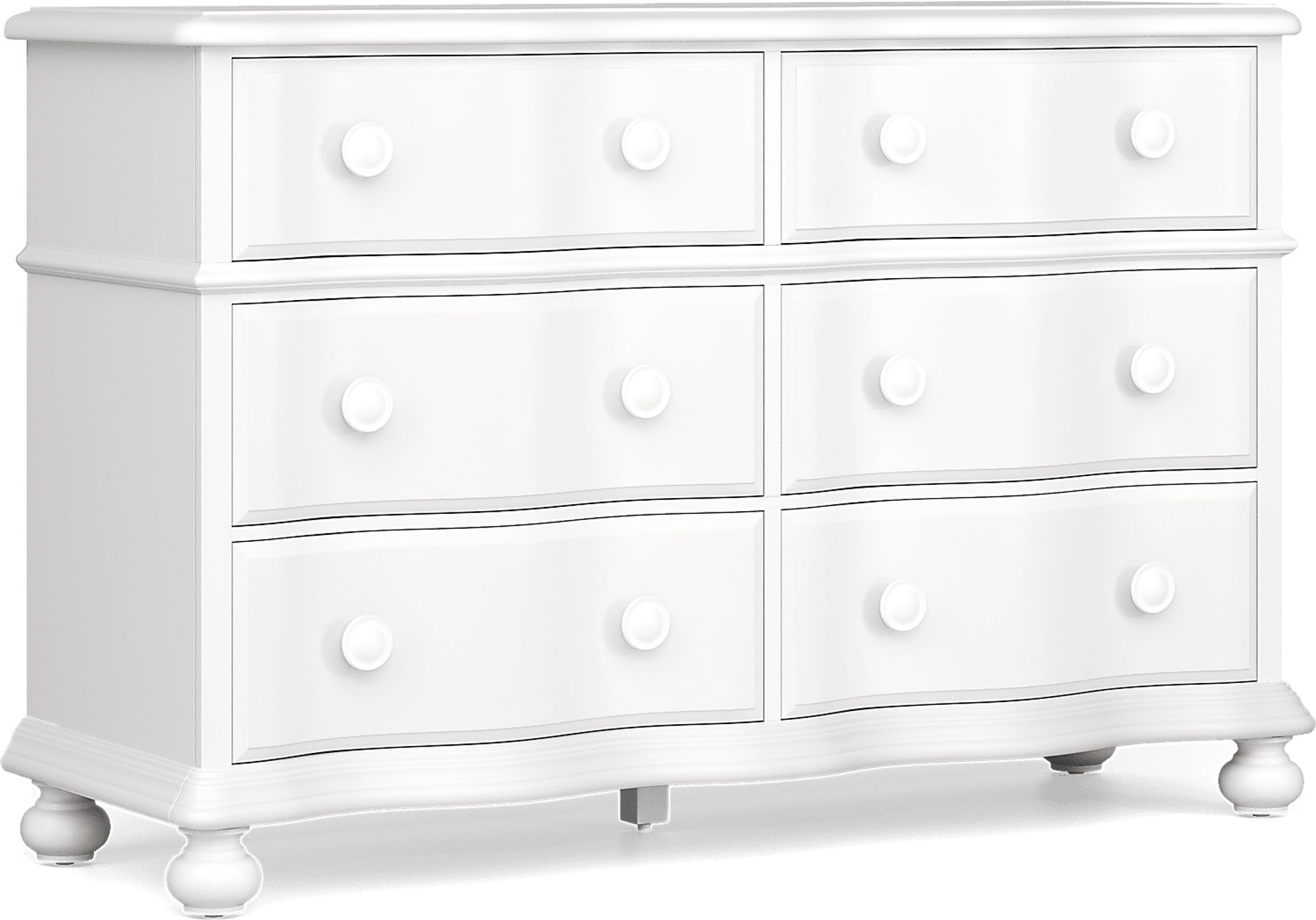 Kids San Simeon White Bedroom with Moonstone Pink Full Upholstered Bed - Image 7