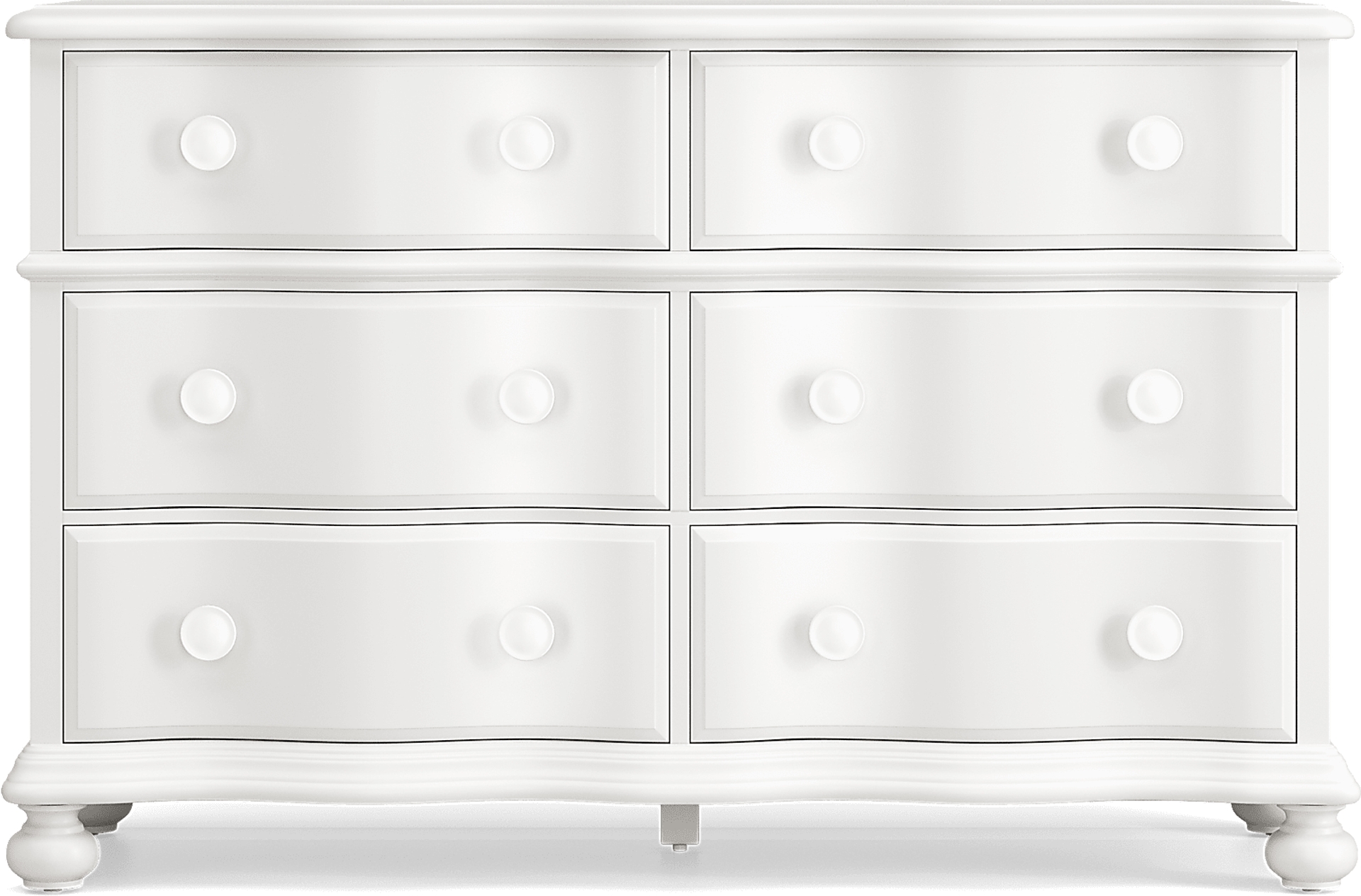 white dresser