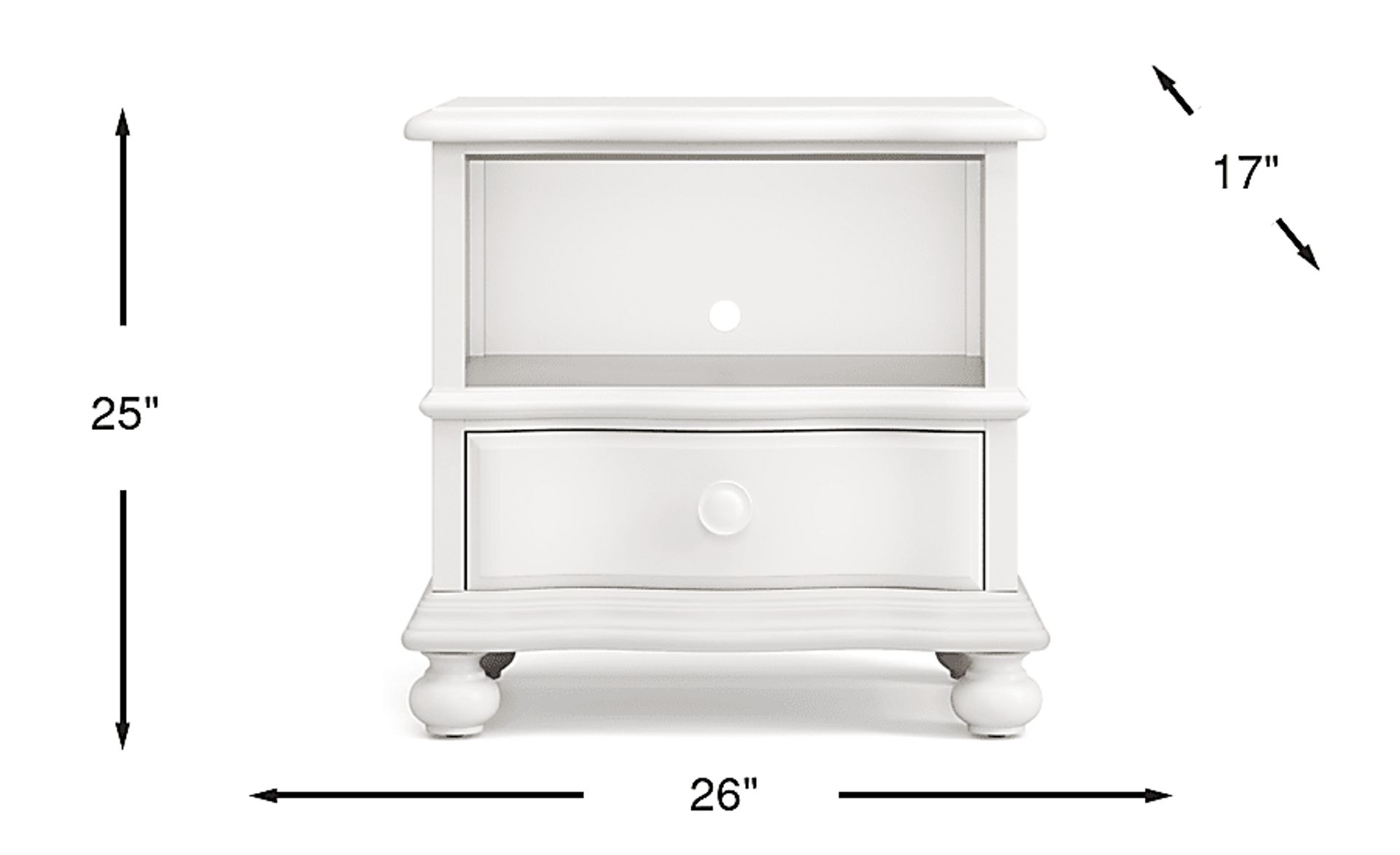 Dimension Image. Please refer to the Dimension Tab on this page for dimension details.