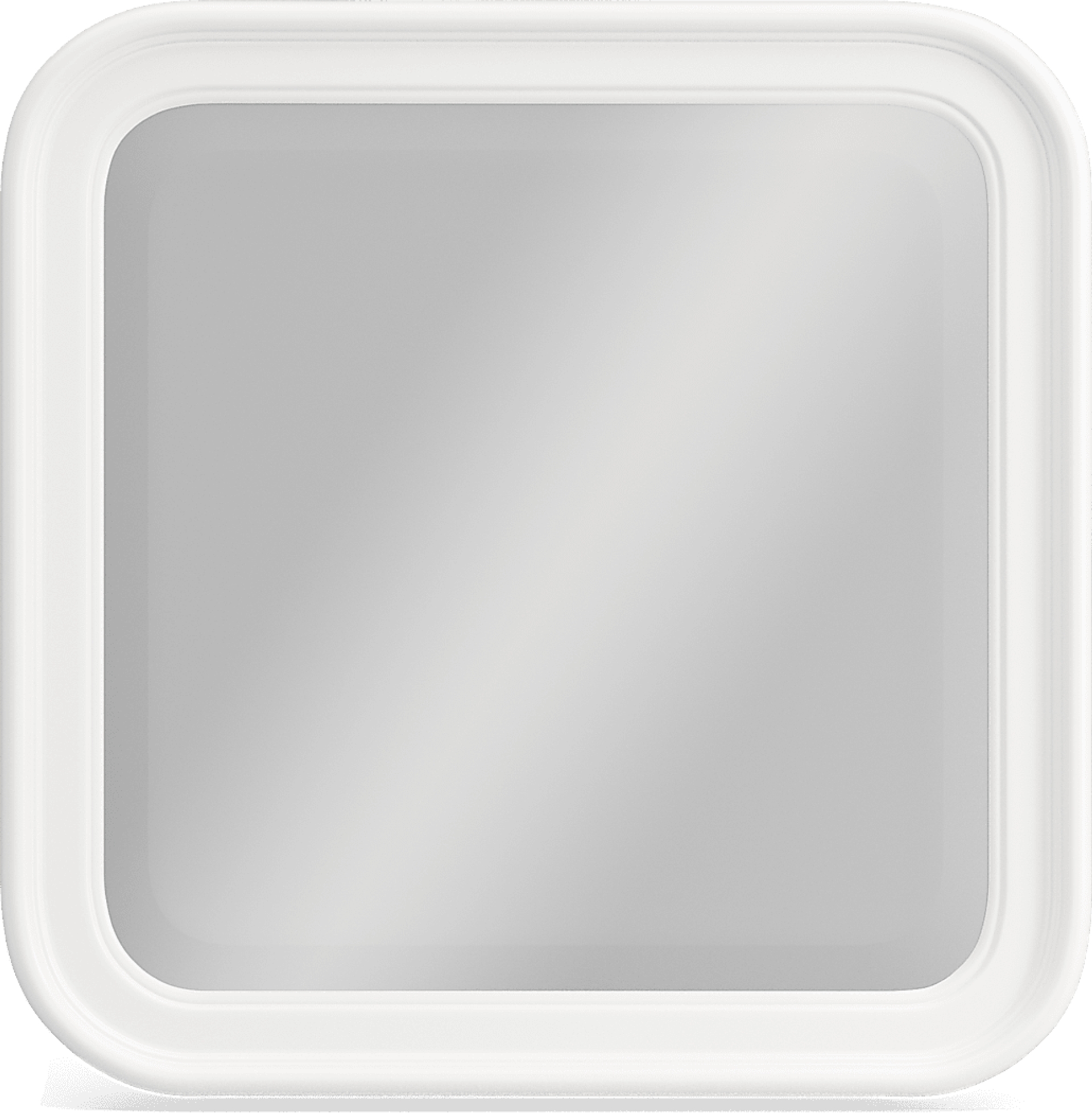 white square mirror