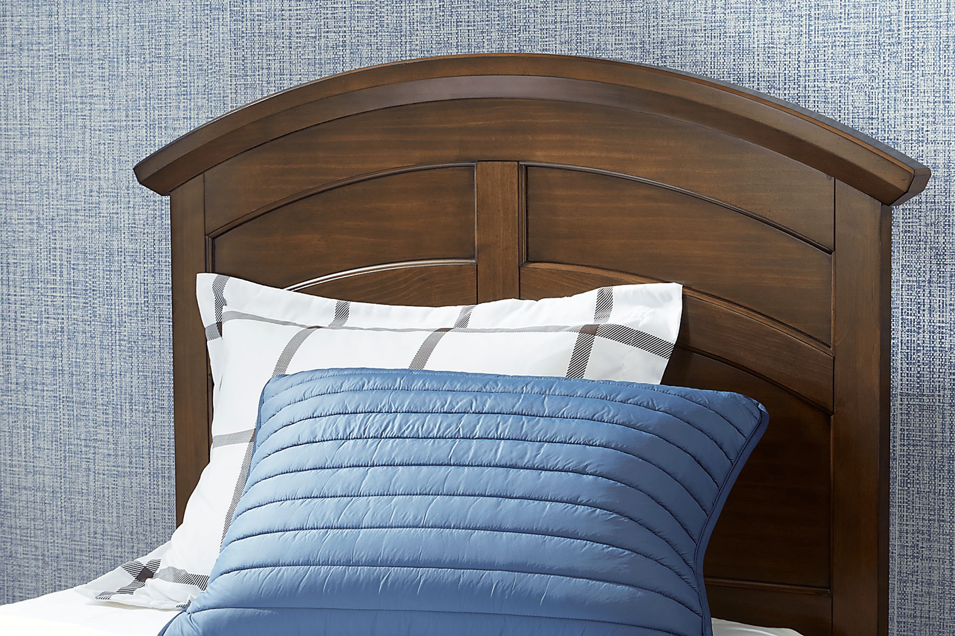 Kids Santa Cruz Brown Cherry Twin Panel Bed - Image 3