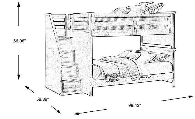 Dimension Image. Please refer to the Dimension Tab on this page for dimension details.