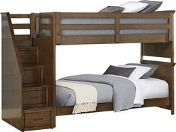 twin/twin step bunk bed