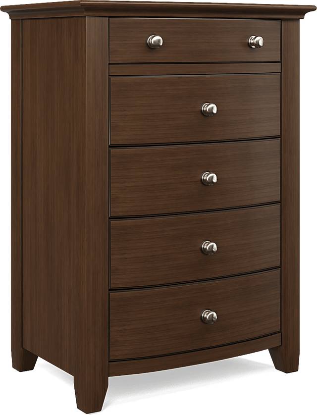 Kids Santa Cruz Cherry 5 Pc Full Panel Bedroom - Thumbnail - Image 6
