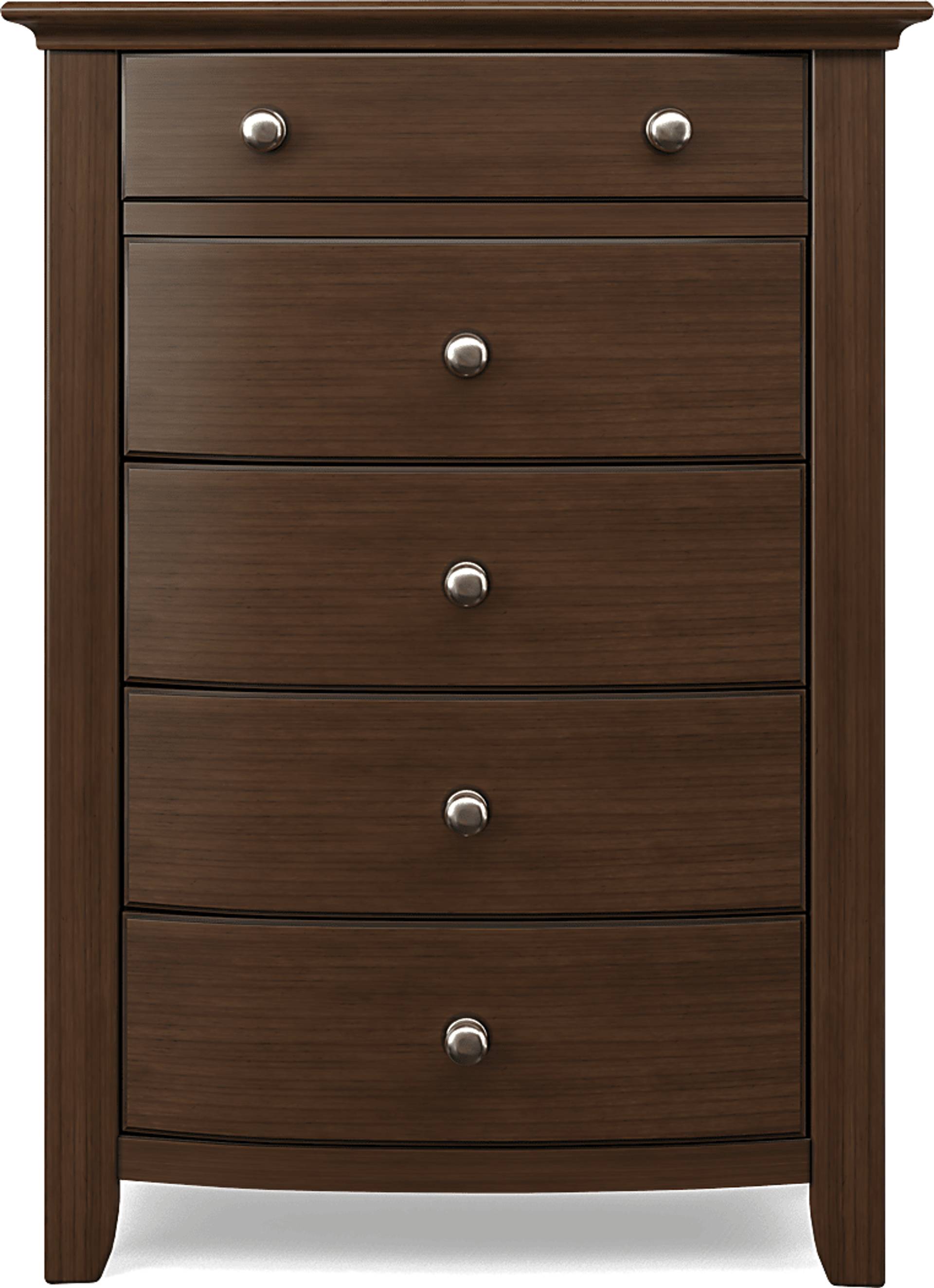brown cherry chest