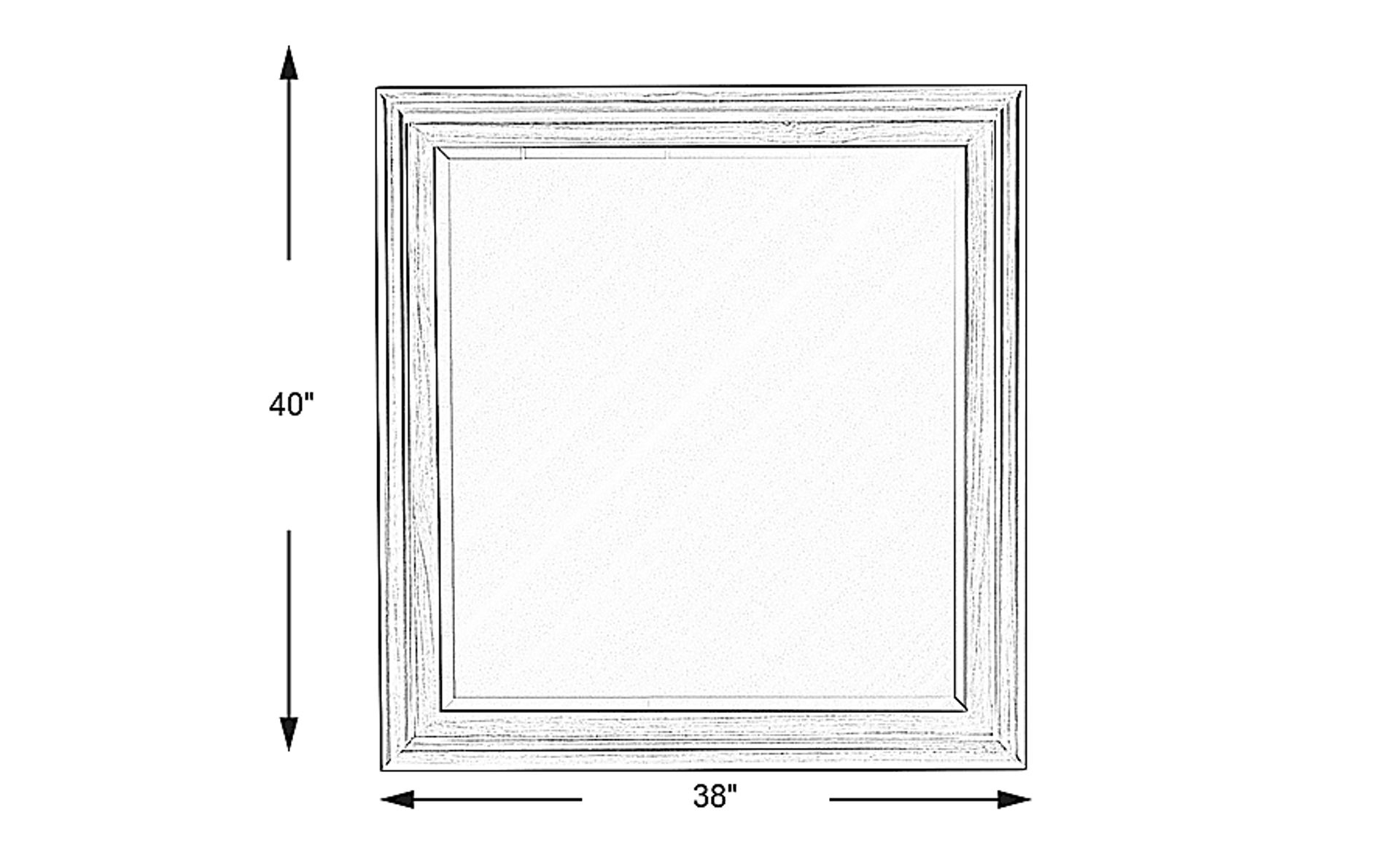 Dimension Image. Please refer to the Dimension Tab on this page for dimension details.