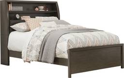 3 pc full bookcase bed