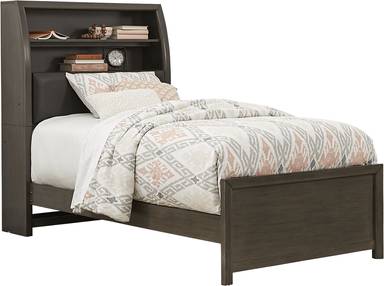 3 pc twin bookcase bed