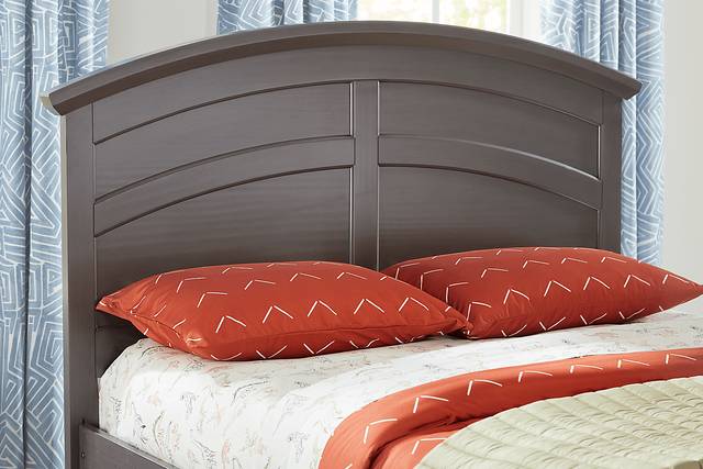 Kids Santa Cruz Gray 5 Pc Full Panel Bedroom - Thumbnail - Image 2
