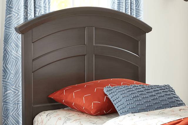 Kids Santa Cruz Gray 5 Pc Twin Panel Bedroom - Thumbnail - Image 2