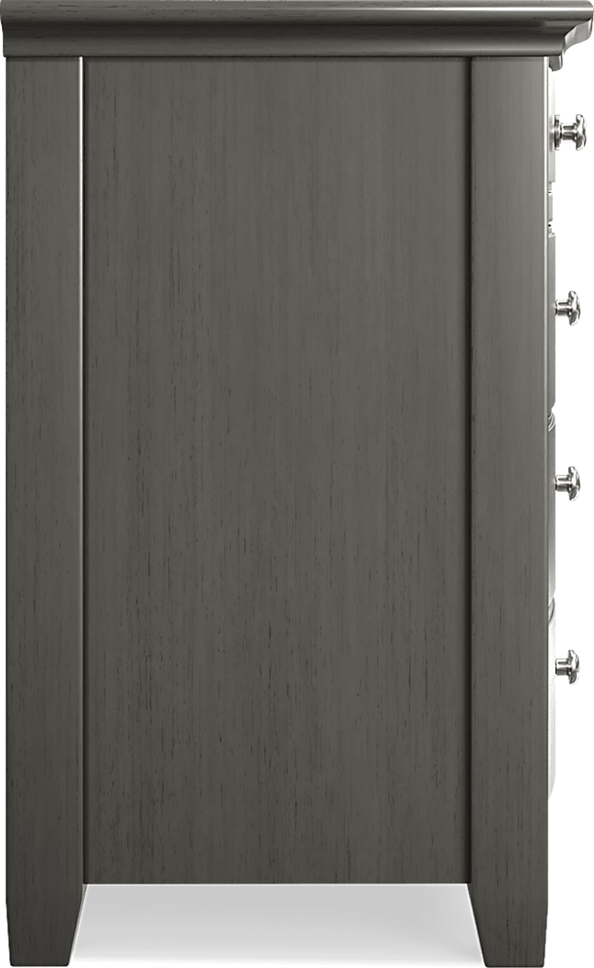 Kids Santa Cruz Gray 5 Pc Twin Bookcase Bedroom - Image 5