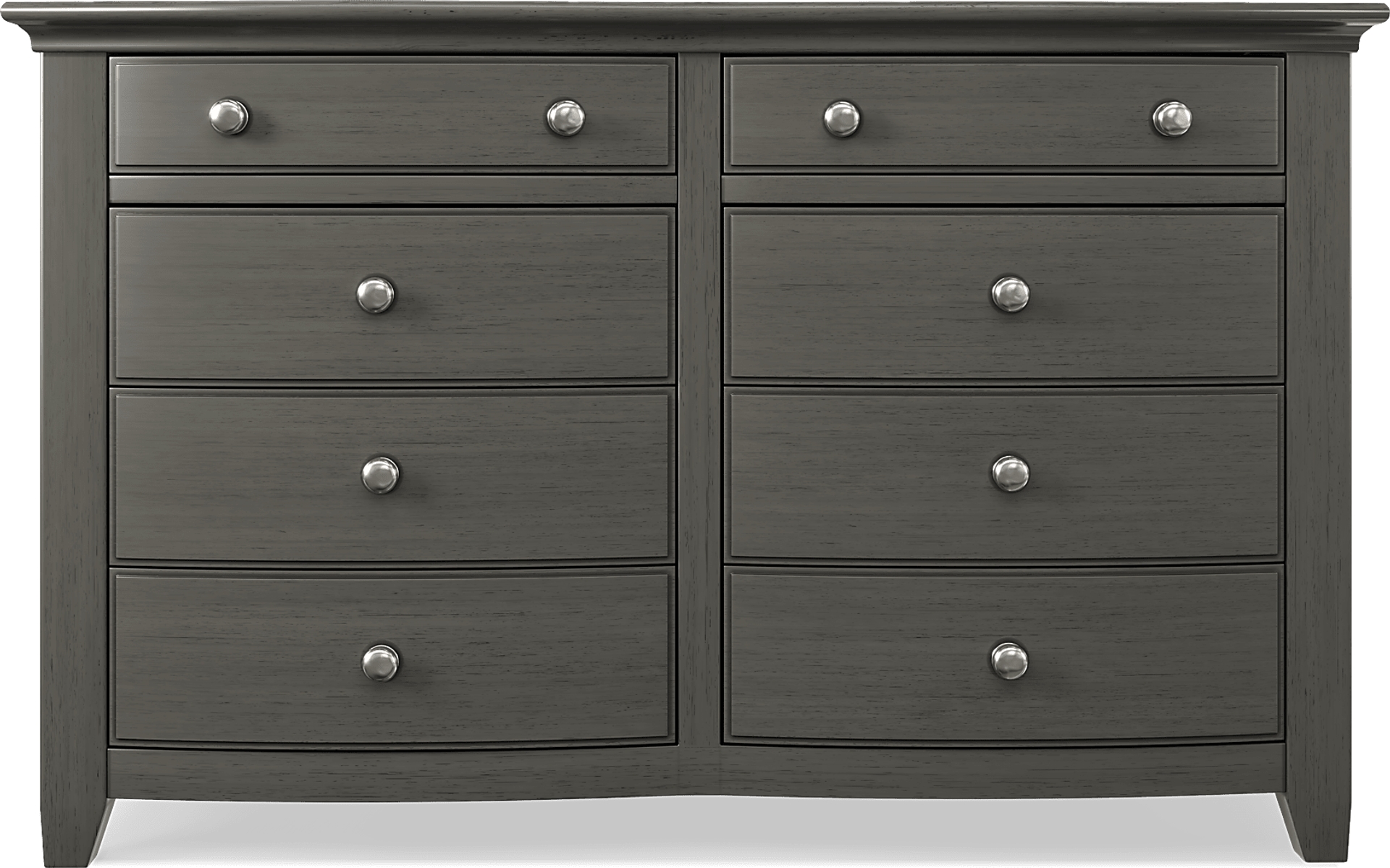 gray dresser