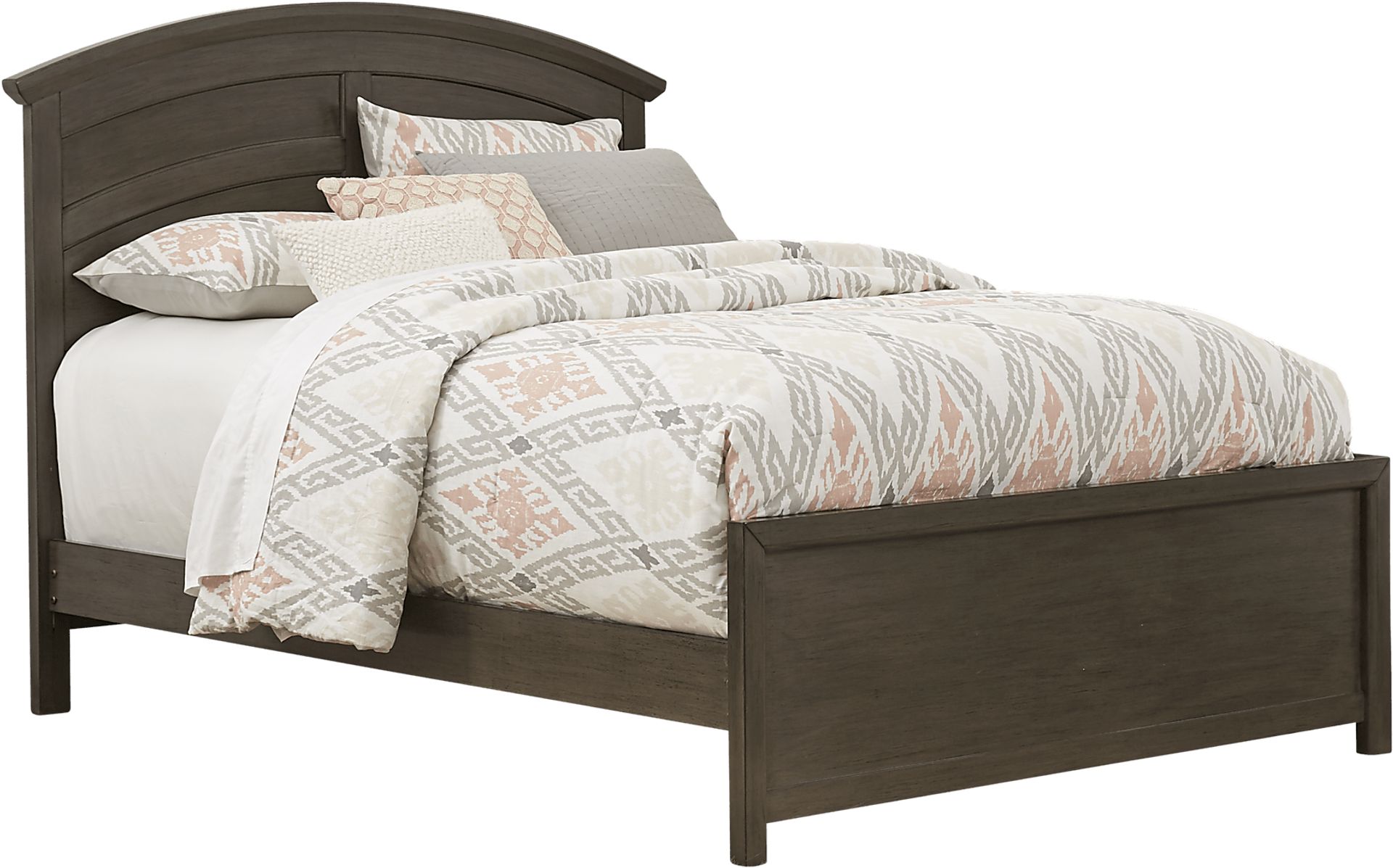 Kids Santa Cruz Gray Full Panel Bed - Image 1