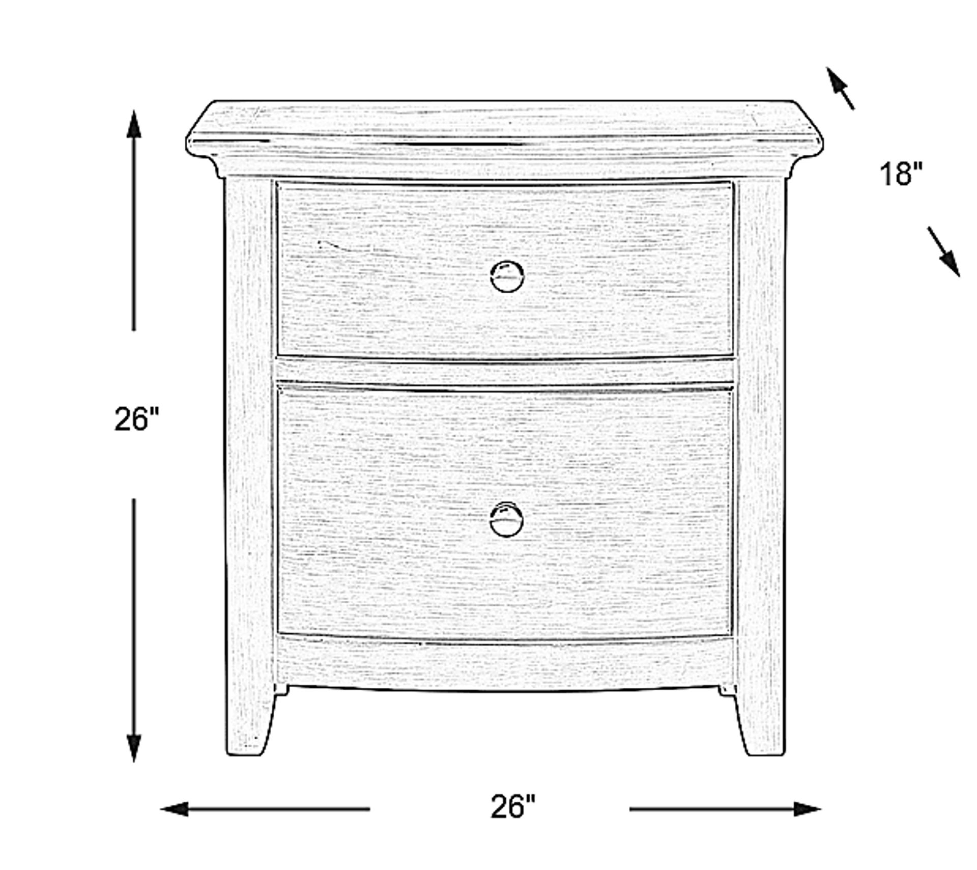 Dimension Image. Please refer to the Dimension Tab on this page for dimension details.